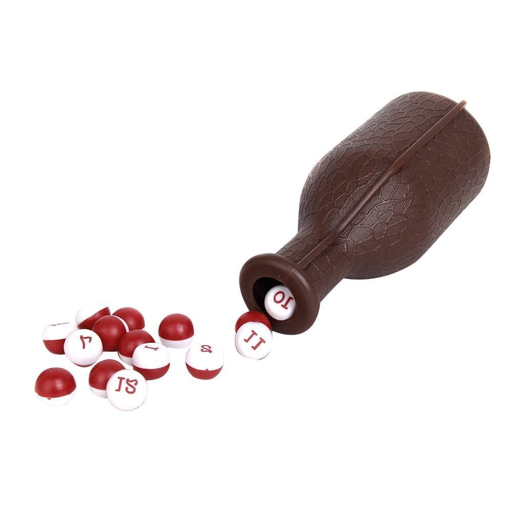 KELLY POOL TABLE SHAKER PLASTIC MARBLES