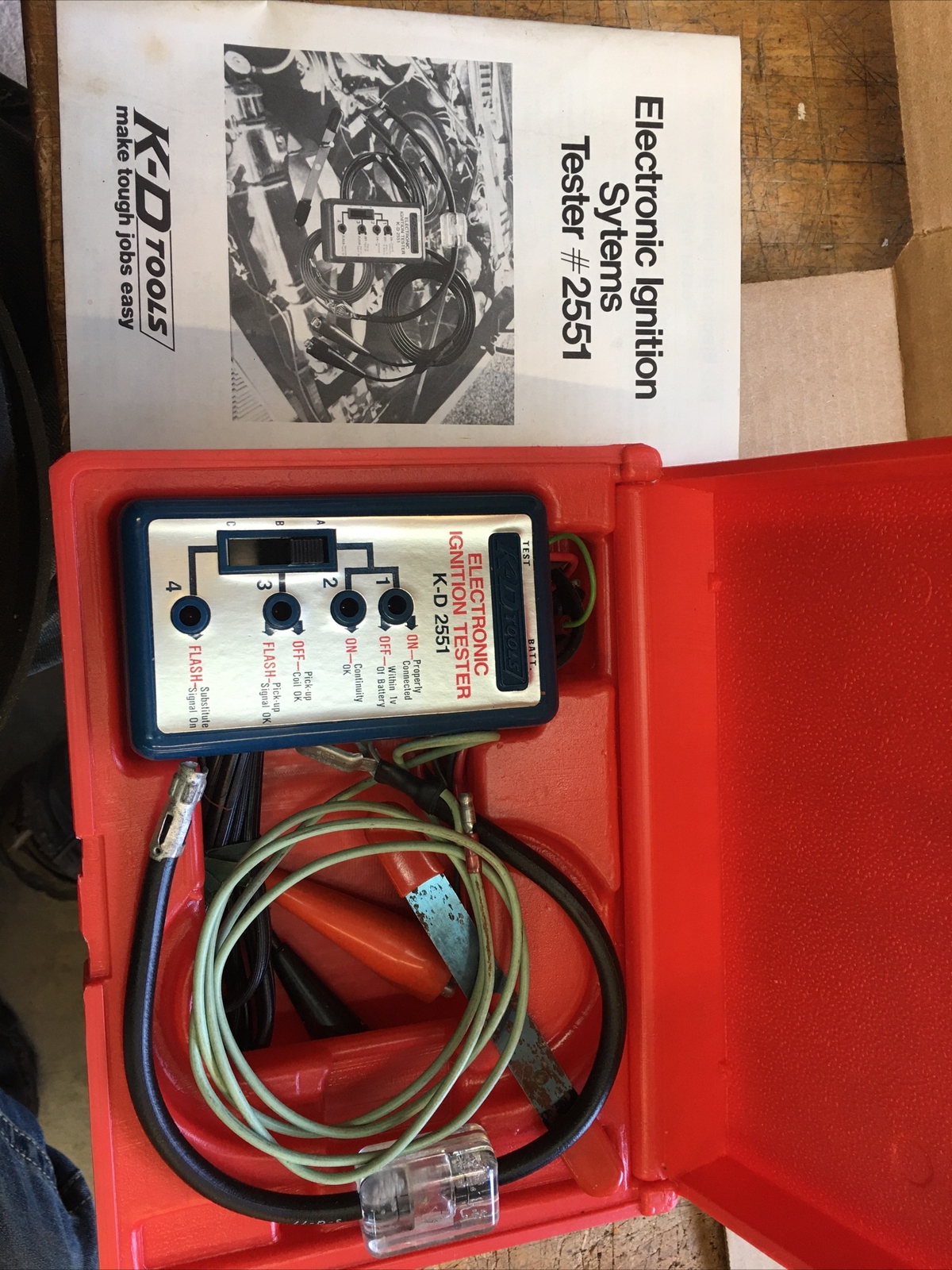 K-D Tools Electronic Ignition Systems Tester 2551
