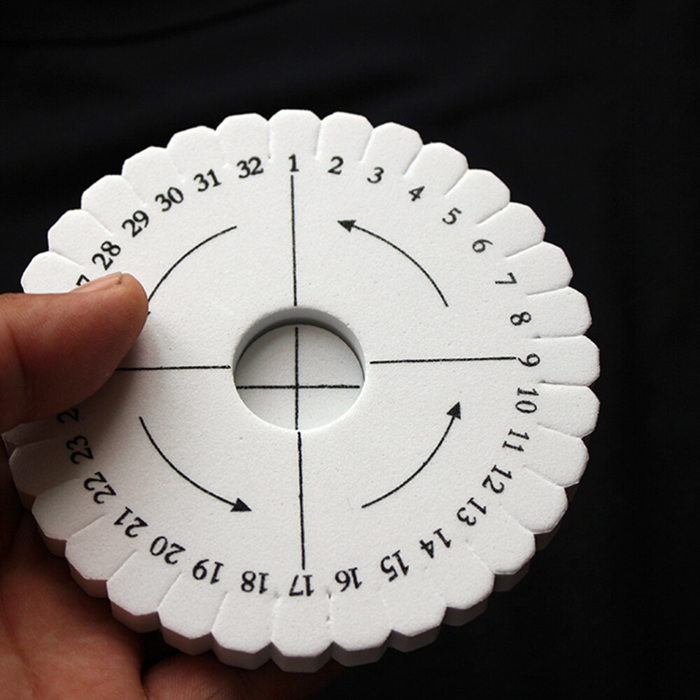 4PCS Practical Rope Braiding Disc Braiding Plate Knitting Disc Disk Tray Disk