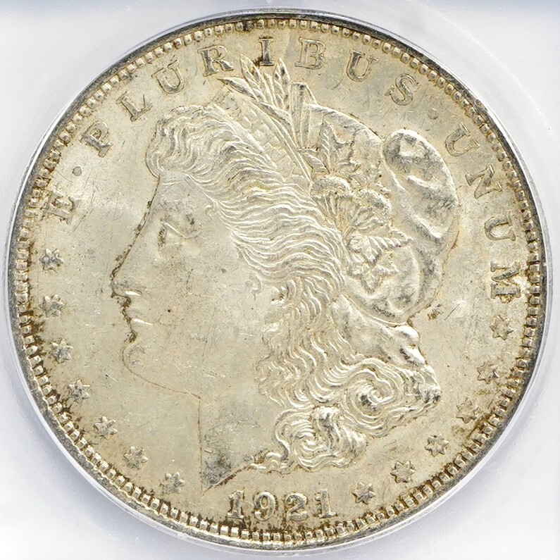 1921-D Morgan Dollar ICG MS-65