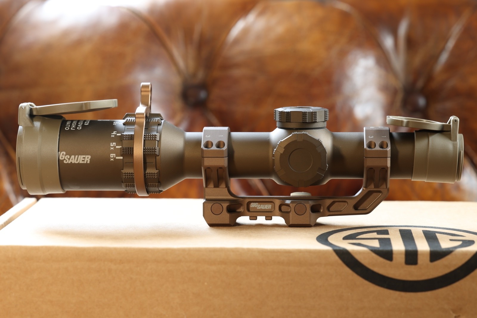 Sig Sauer TANGO6T Scope 1-6X24mm First Focal Plane DWLR-556 Reticle - SOT61DVO