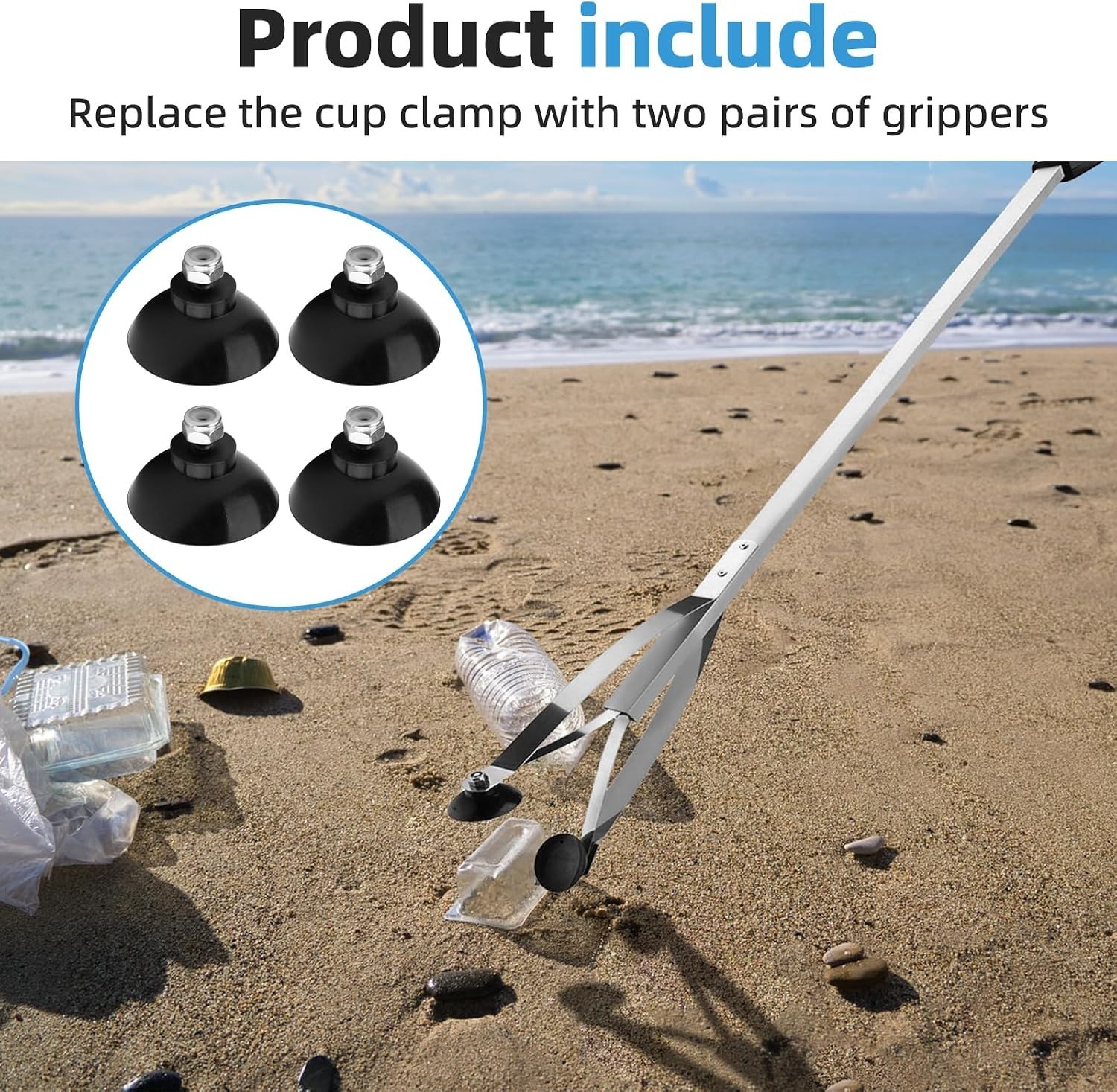 Professional Gripper Replacement Cups for ArcMate EZ Grabber Tool - UV Resistant