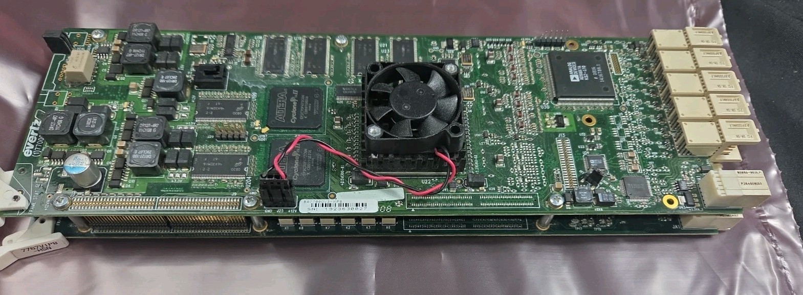 Evertz 7767VIP4-HSN 4-Input HD/SD/Analog/DVI Multiviewer Card Untested