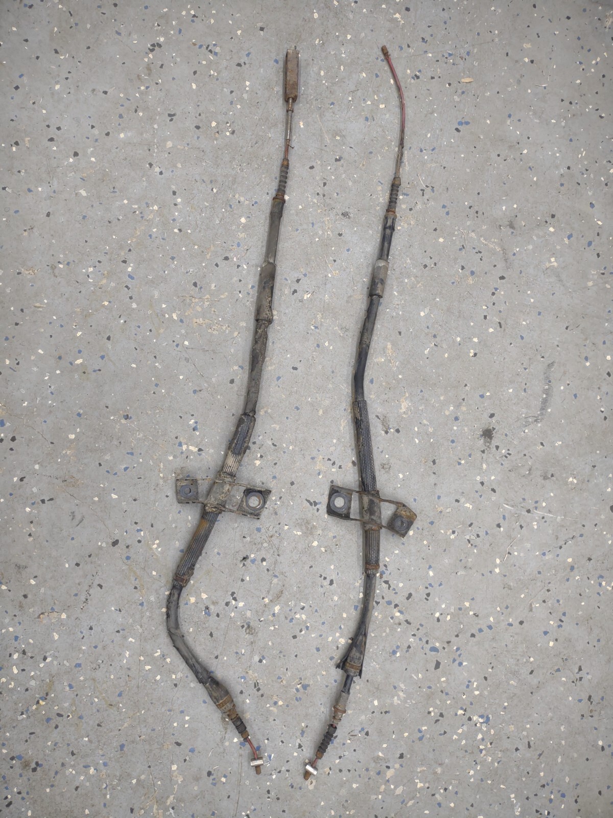 84-89 Nissan 300ZX Z31 OEM Emergency Brake Cable Set