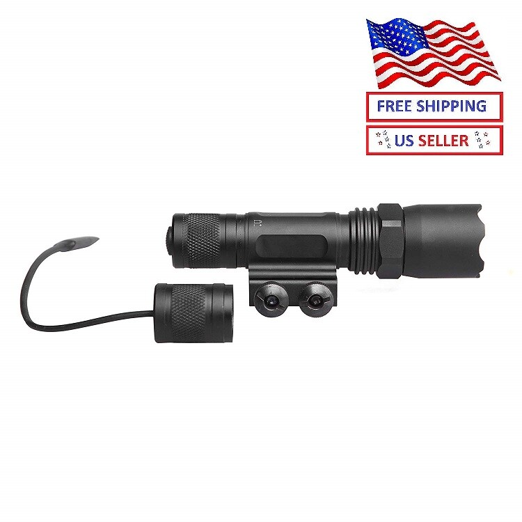 TPO F70M  Rail Mounted Flashlight fit for Picatinny rail, 1000 lumens