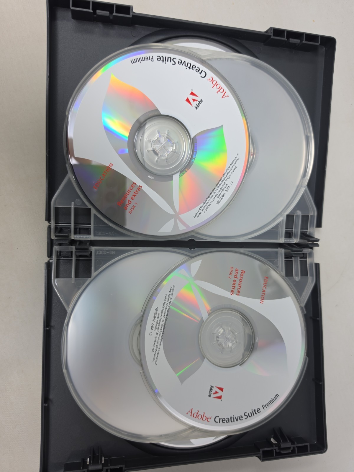 2004 Adobe Creative Suite Premium w/Discs and Serials