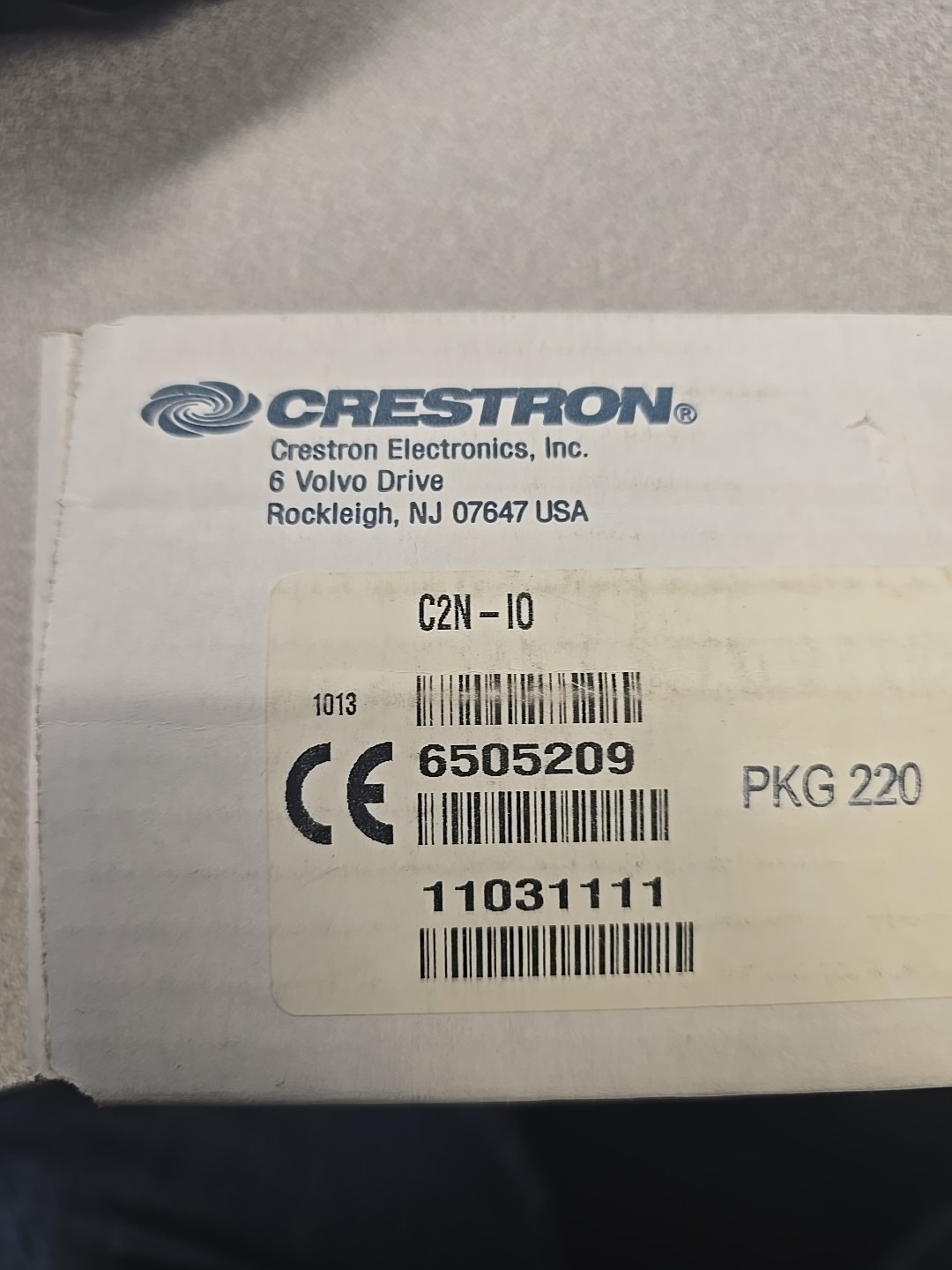 Crestron C2N-IO Control Port Expansion Module for Crestron Control System
