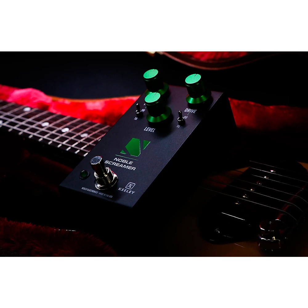 Keeley Noble Screamer Overdrive Effects Pedal Black