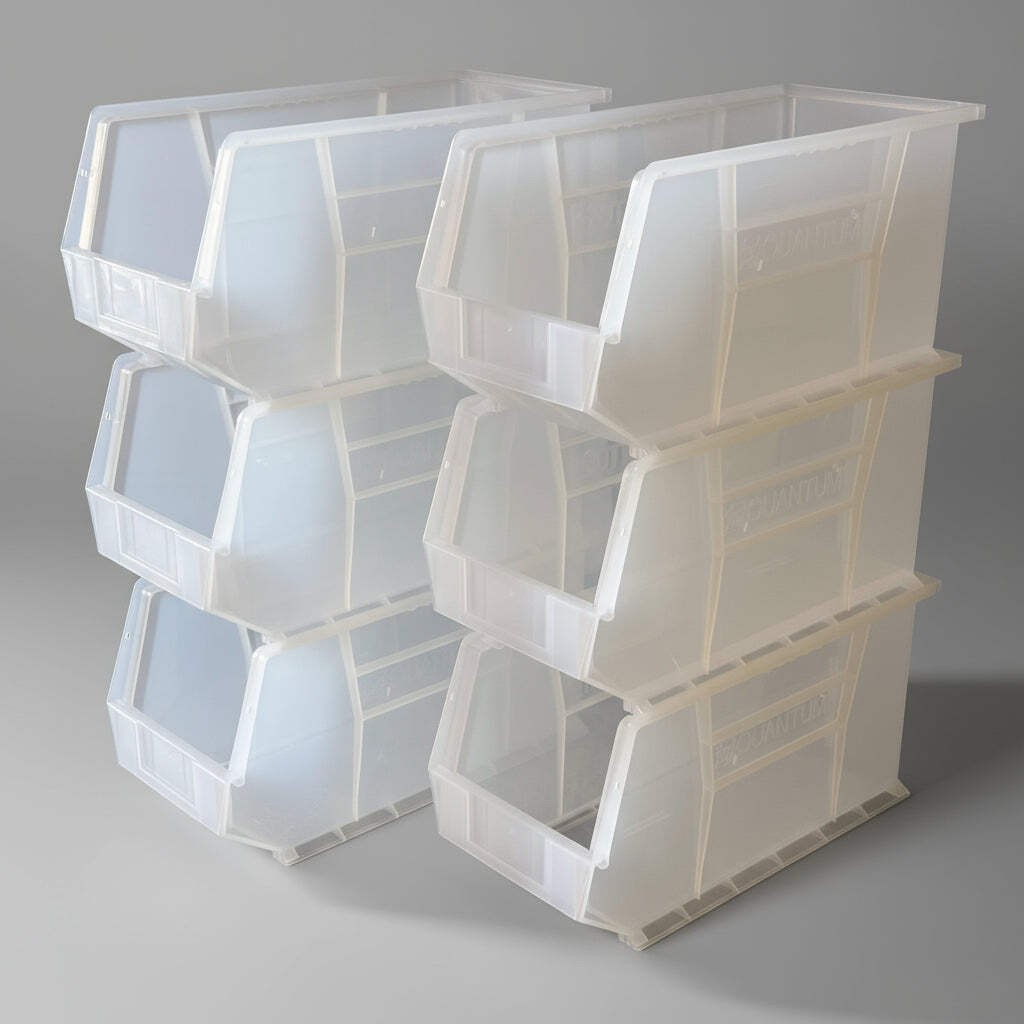 QUANTUM (6 PACK) Storage Systems Sz 8"W x 16"L x 9"H, QUS265CL