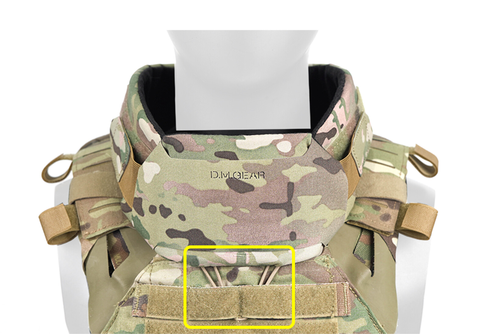 DMGEAR tactical vest universal collar 2.0 neck armor for JPC FCSK 6094 CPC Vest