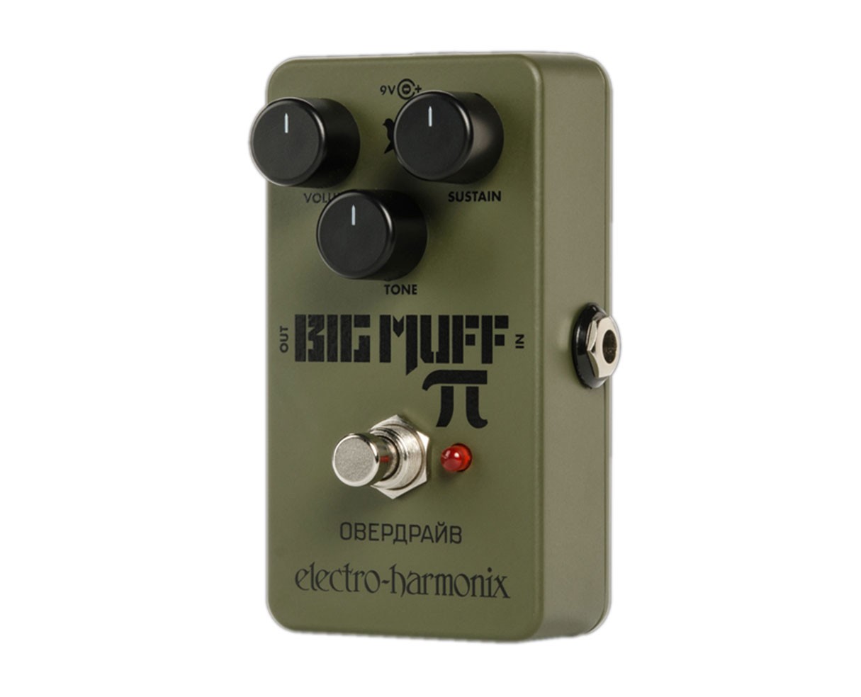 Electro-Harmonix Green Russian Big Muff Fuzz Pedal
