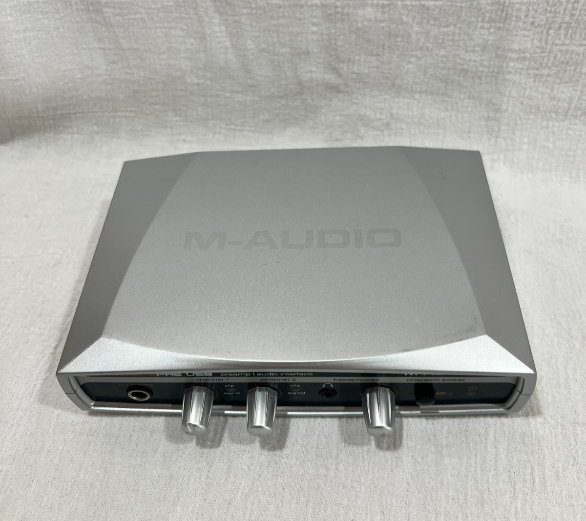 M-Audio Mobile Pre USB Preamp and Audio Interface 48v Phantom Power 200F V1.03
