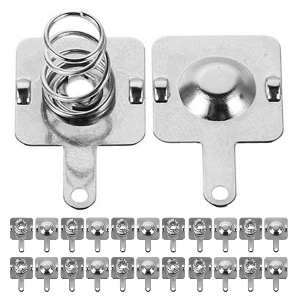 30 Sets Battery Spring for Electronics Pack Plate Connector Springs Contact