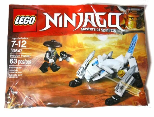 Lego Ninjago Dragon Hunter  MiniFig Polybag 30547 New Sealed Stocking Stuffer