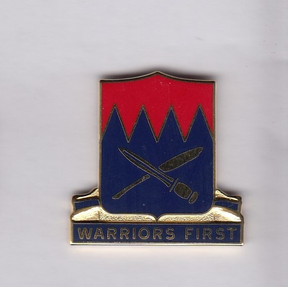 US Army 509th Personnel Services Battalion PSB crest DUI badge V-21 c/b