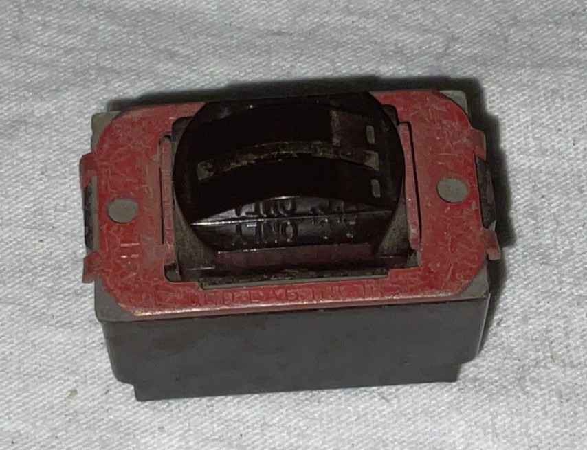 Cooper Arrow Hart DESPARD 20A Brown Not Push Button Light Switch Mid Century MC