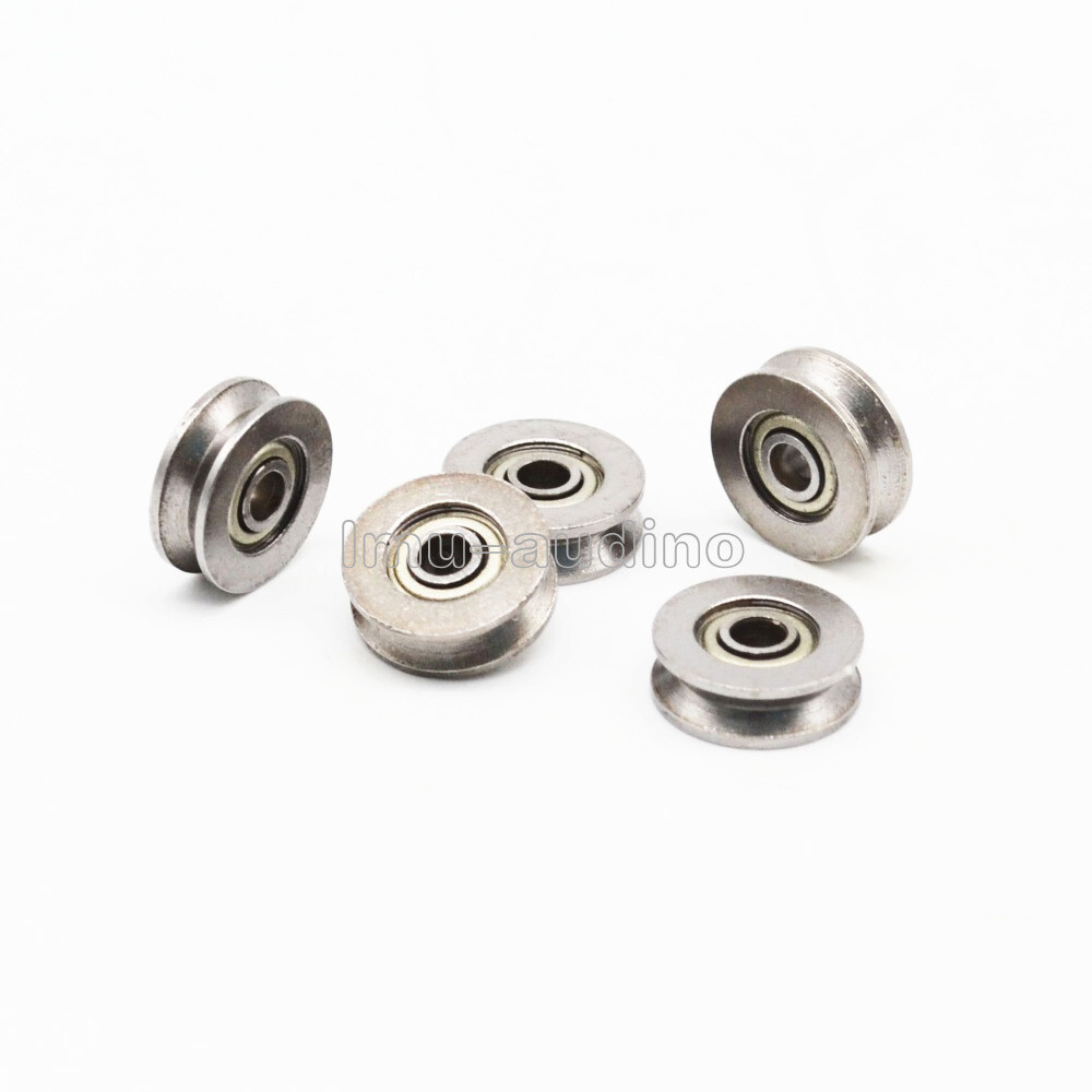10PCS V623ZZ Skateboard Bearing Miniature Bearing V groove bearings 3X12X4mm