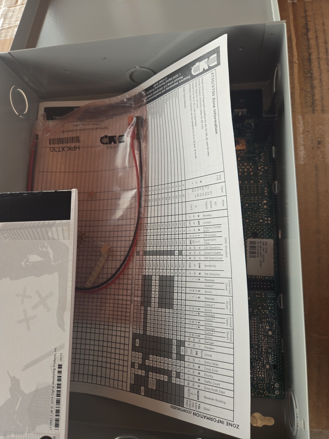 DMP XT30 XT30S-G Security System Command Processor Panel & Circuit Board New