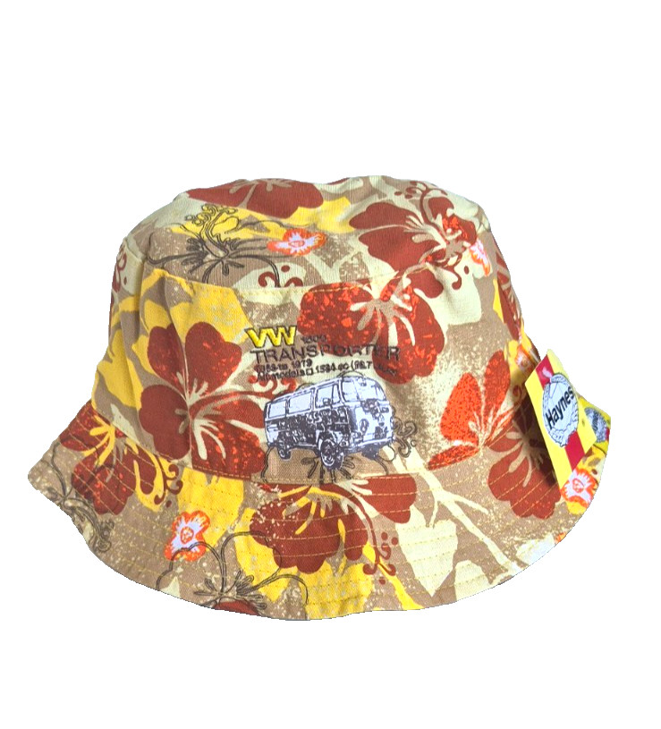 Haynes VW Transporter Reversible Bucket Hat Unisex Festival Hat - Rare