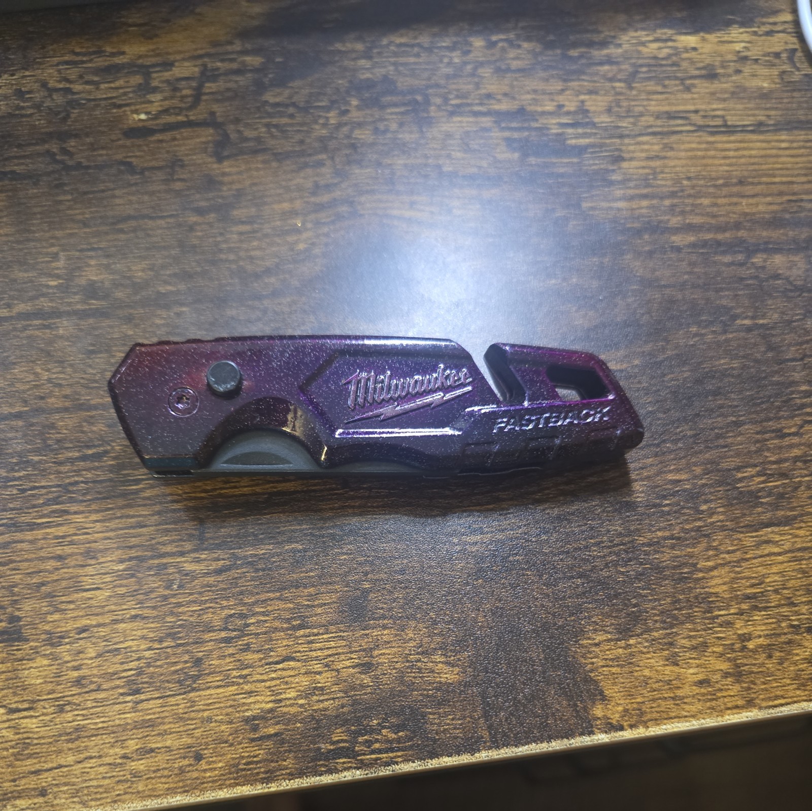 Milwaukee ‎Fastback Flip Utility Knife Custom Powder coat and paint (48-22-1501)