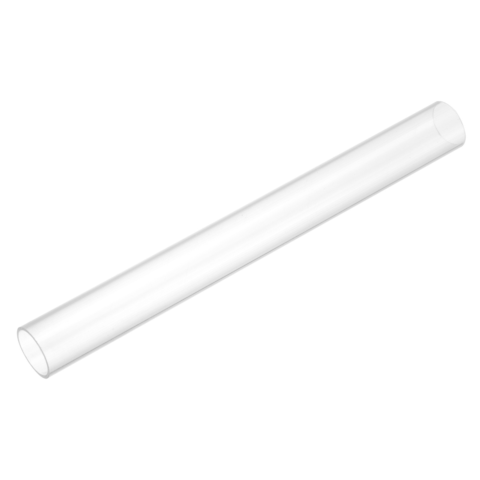 Rigid Round Clear Tubing 15mm ID x 18mm OD x 150mm Length Plastic Tube