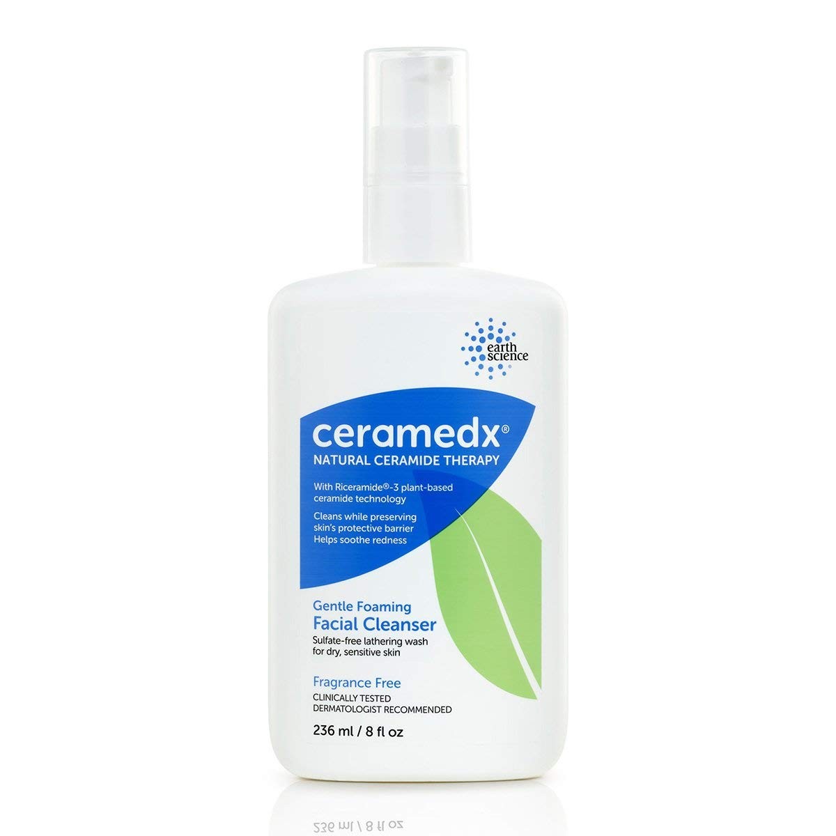 Ceramedx Gentle Foaming Facial Cleanser 8oz Natural Ceramide Sensitive Skin