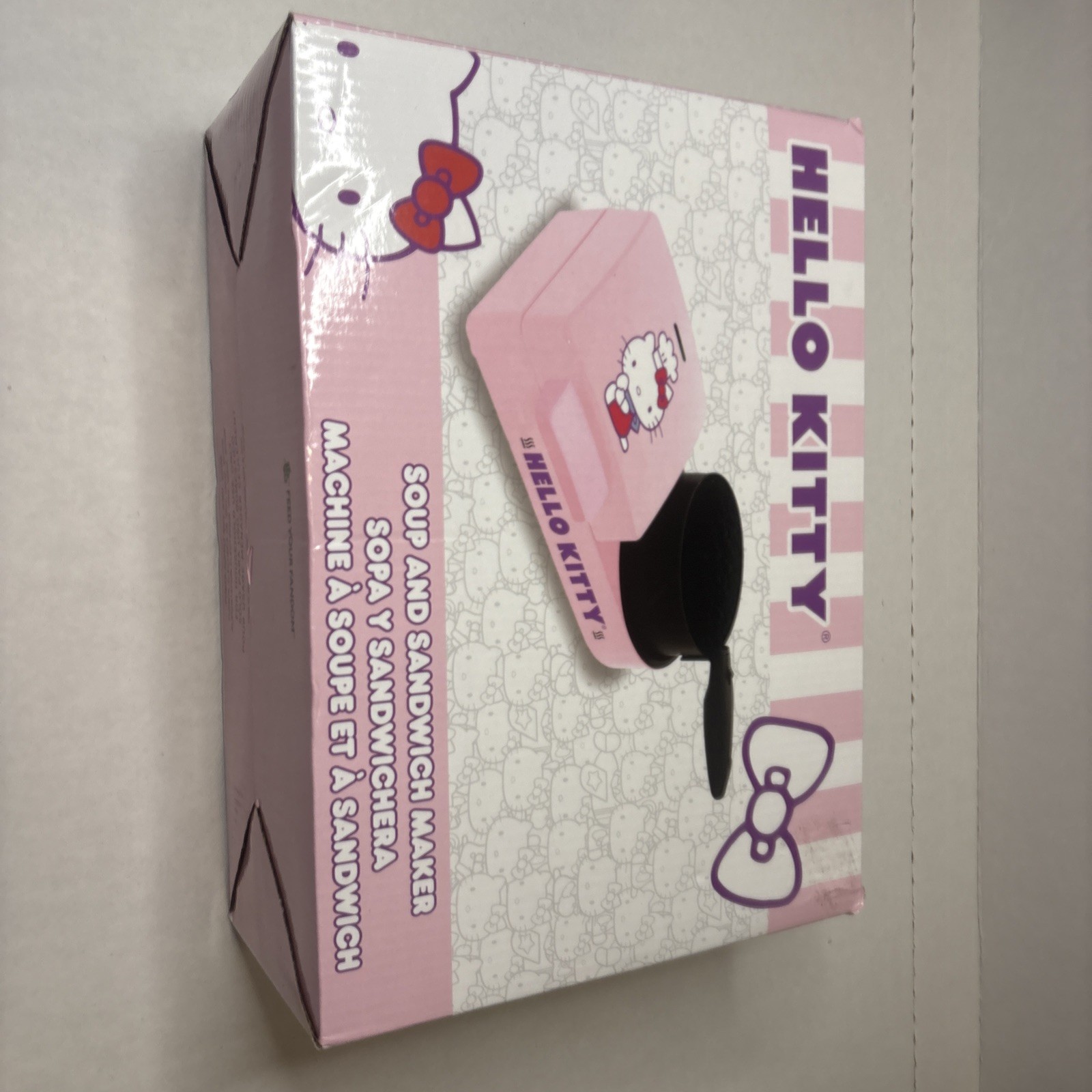 Hello Kitty Soup And Sandwich Maker NEW UNUSED IN OPEN BOX Dorm RV Camping