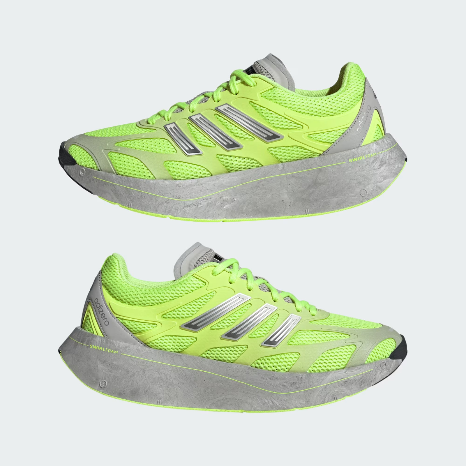 Adidas US 11.5 Men's Green Grey Black Swirlfoam Retro Adizero Aruku JR1612 NIB
