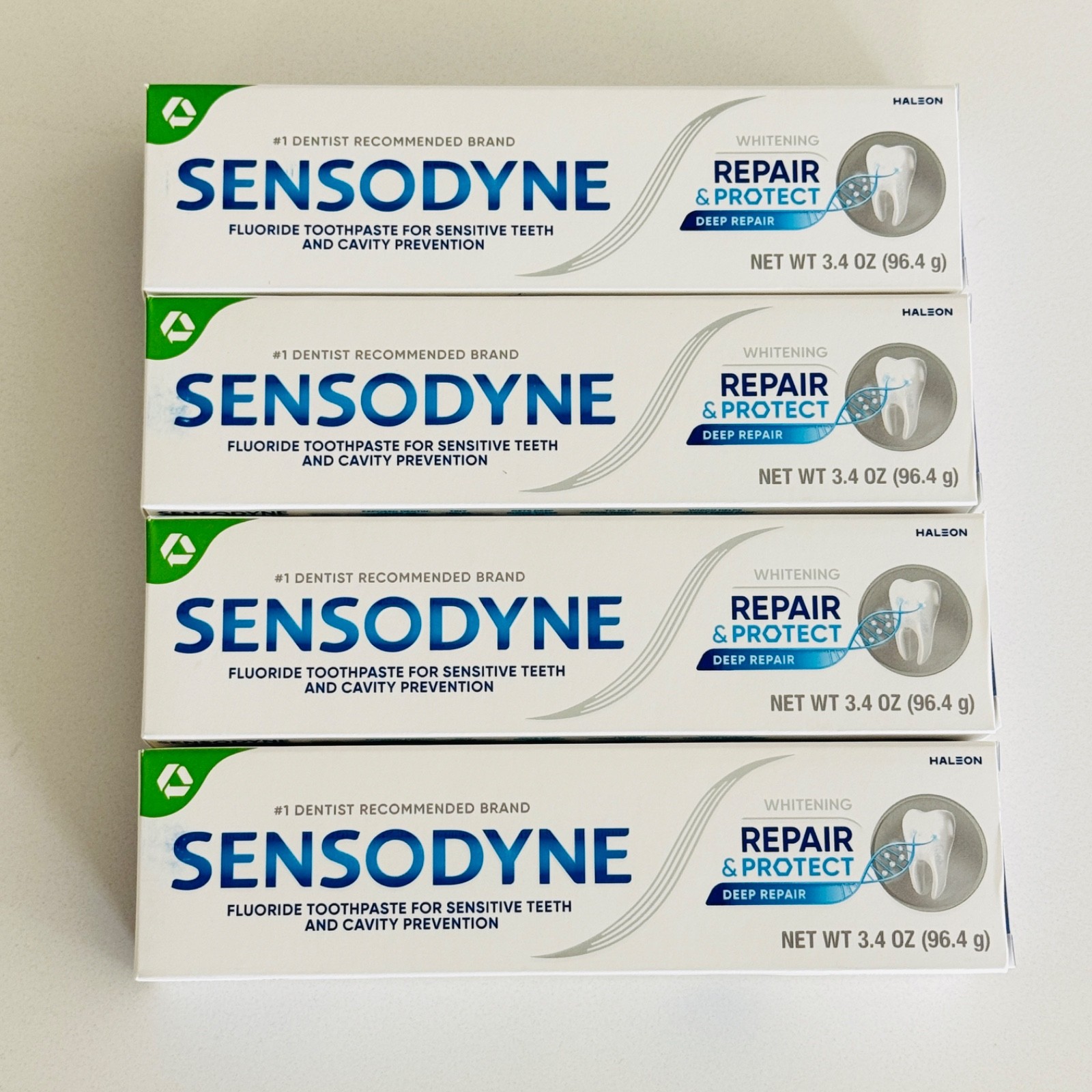 Sensodyne Pronamel Enamel Repair Toothpaste Sensitive Teeth Pack of 4 Exp 09/26