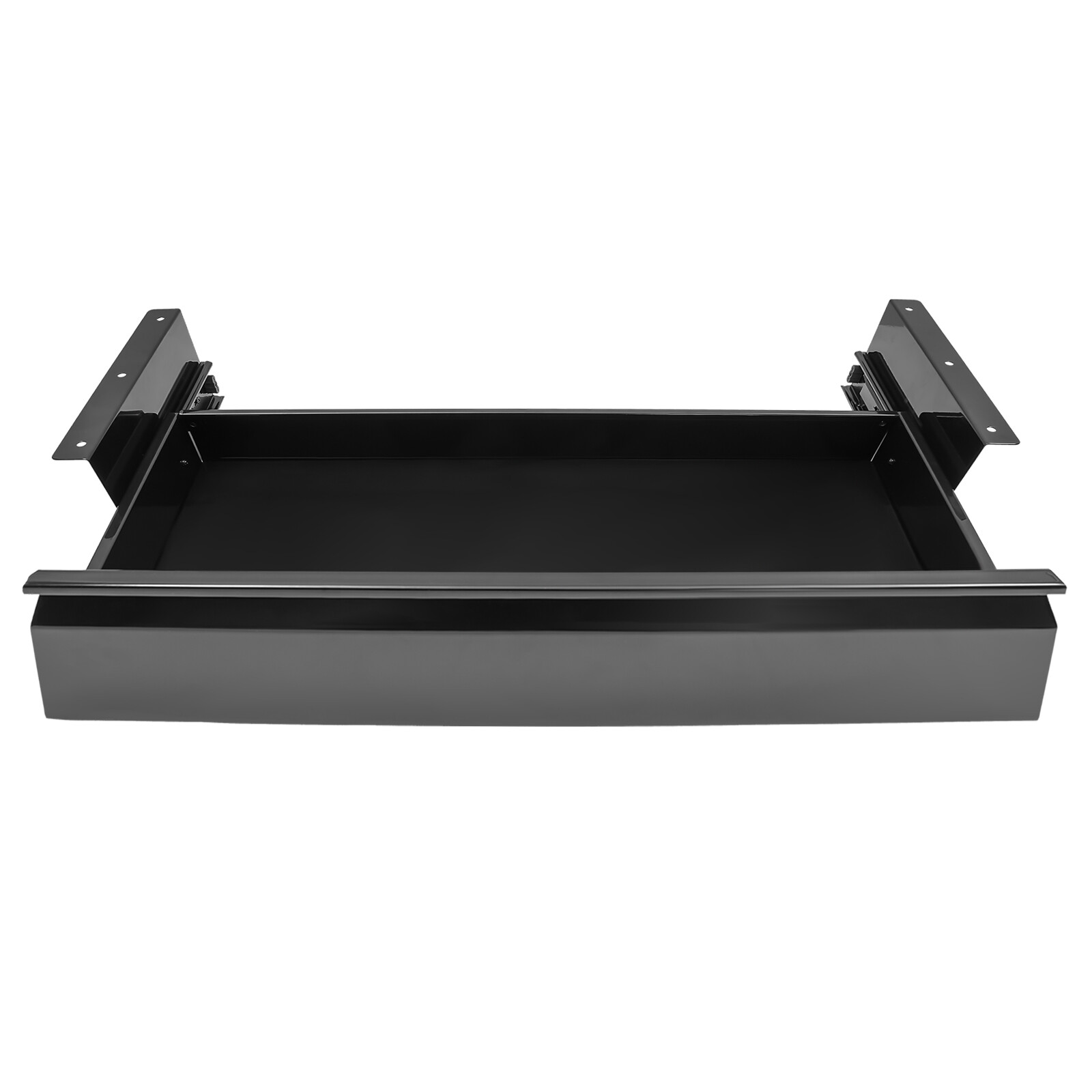 22" Black Space Saver Sliding Under Desk Storage Drawer Pull-out Drawer
