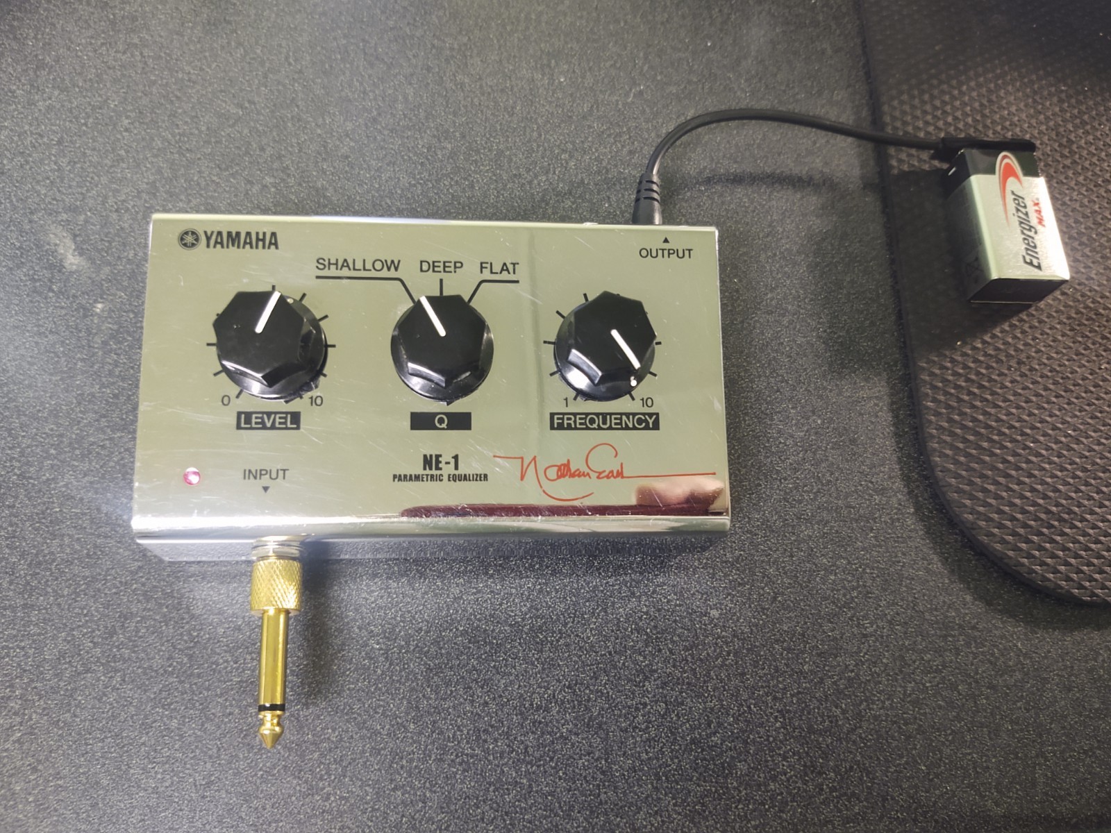 YAMAHA NE-1 Nathan East Parametric Equalizer EQ Magic Bass Effect Modded RARE