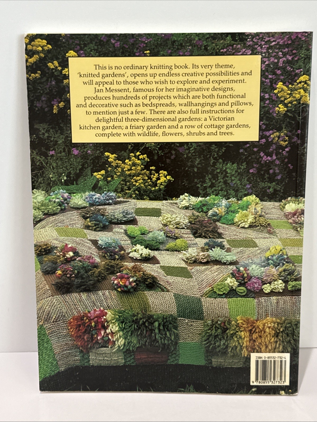 Knitted Gardens Knitting Pattern Book Jan Messent
