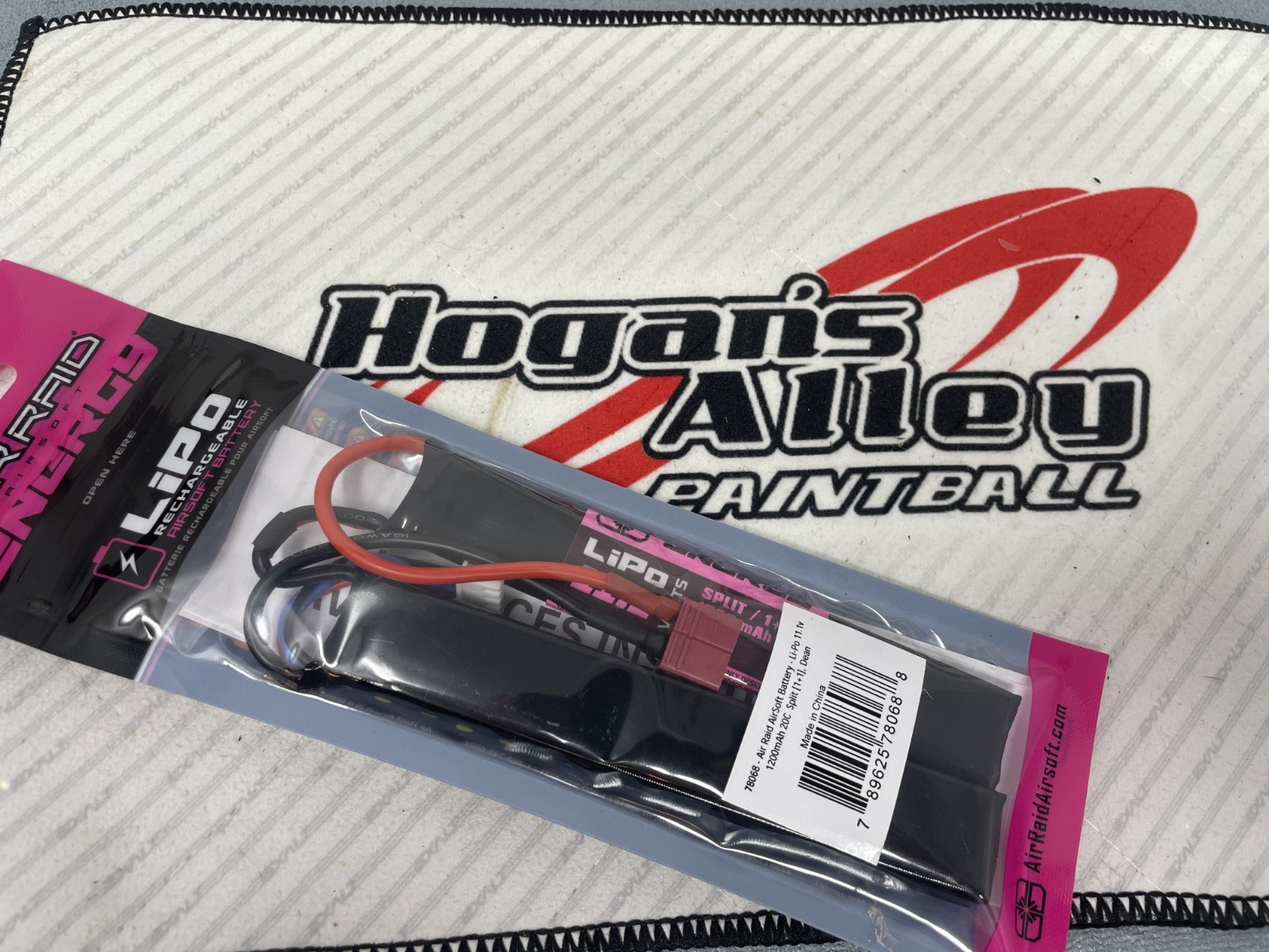 Air Raid 11.1V LIPO 1200mAh 20C Dean Split Battery