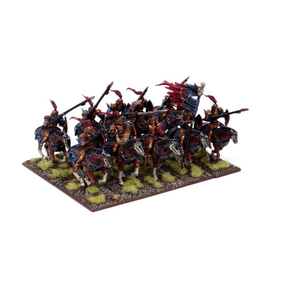 Undead Revenant Cavalry Regiment - Kings of War Mantic 28mm Counts
