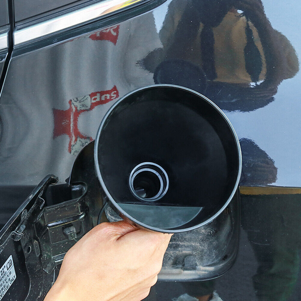 Water Oil Funnel for Automotive with Hose Wide Mouth Flexible Long Flexible