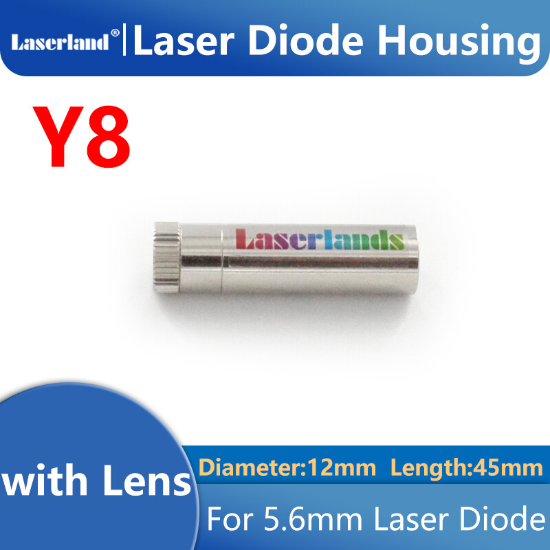 5pcs 5.6mm Laser Diode Module Housing Hardware component with M9 Glass Dia.12mm