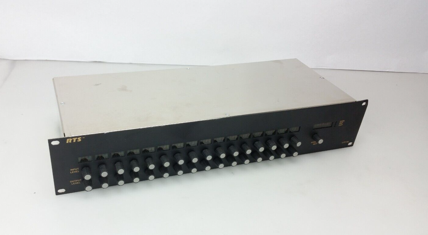 Telex RTS Intercom LCP-102-BLK
