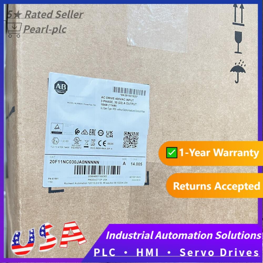 Allen-Bradley Powerflex 753 15kw AC Drive 20F11NC030JA0NNNNN US Free Tax