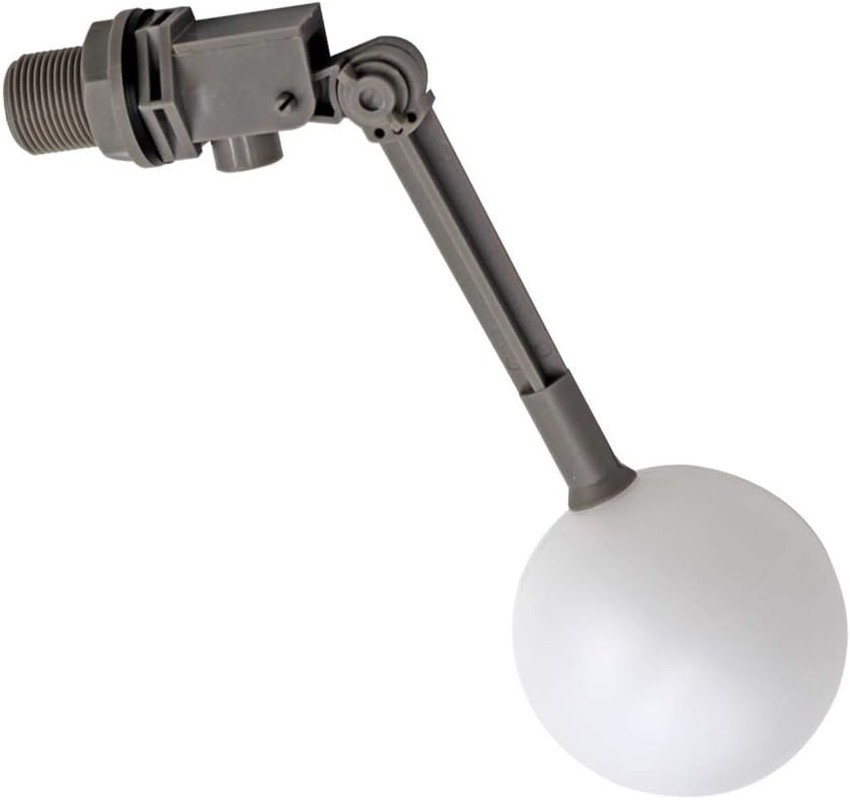 3/4 Float Valve for Water Tank Plastic Water Float Valve with Adjustable Arm Aut