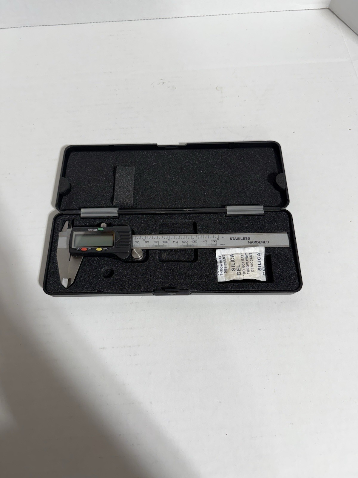 WHITWORTH 0-150MM METR-ISO ELECTRONIC DIGITAL CALIPER 6IN STAINLESS HARDENED