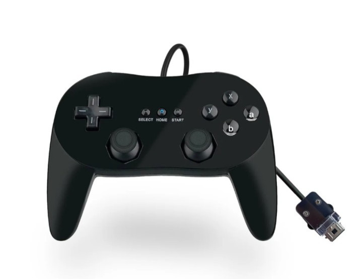 Classic Controller Pro for Wii (Black)