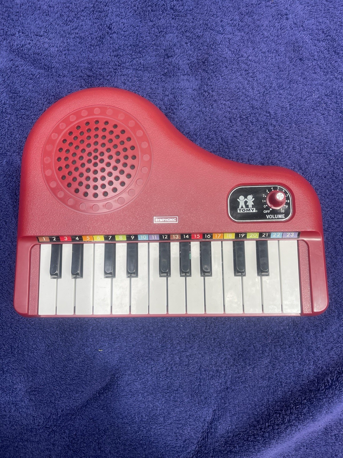 Vintage Tomy Electronic Symphonic Organ 1970