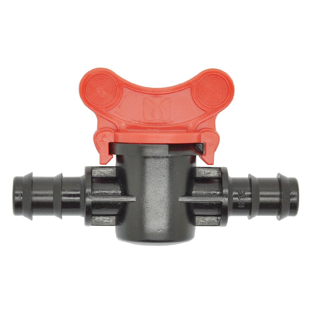 1/2" Inch High Quality - Barbed Water Pipe Shut Off Plastic Ball Valve