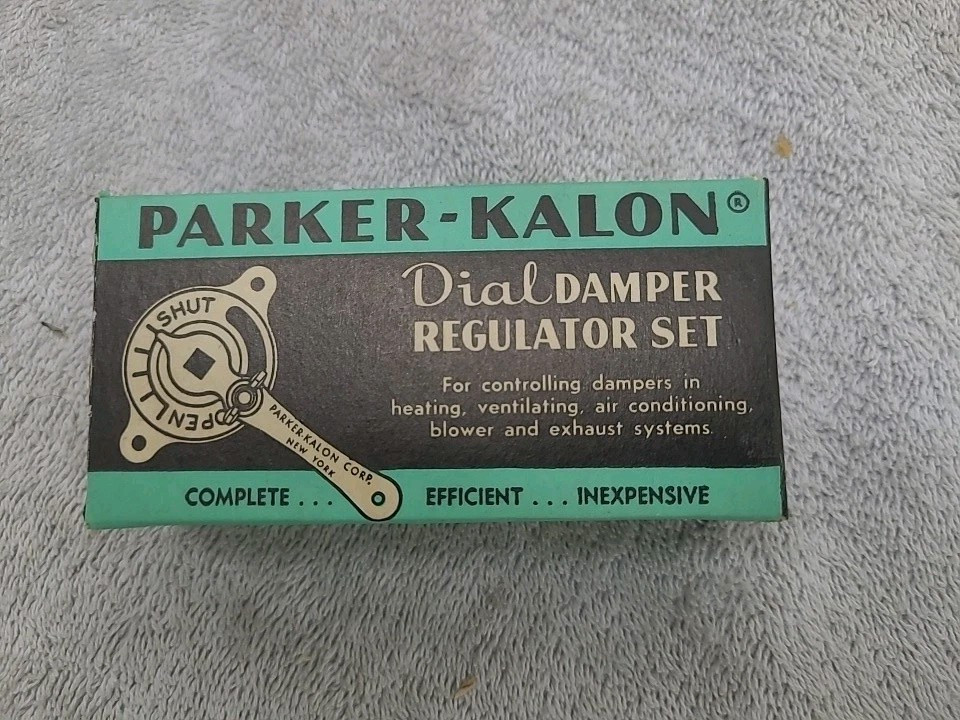 Vintage Parker - Kalon Dial Damper Regulator Set No. 145 1/4"