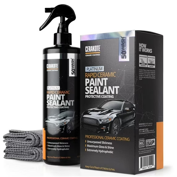 CERAKOTE® Platinum Rapid Ceramic Paint Sealant Kit (14oz)