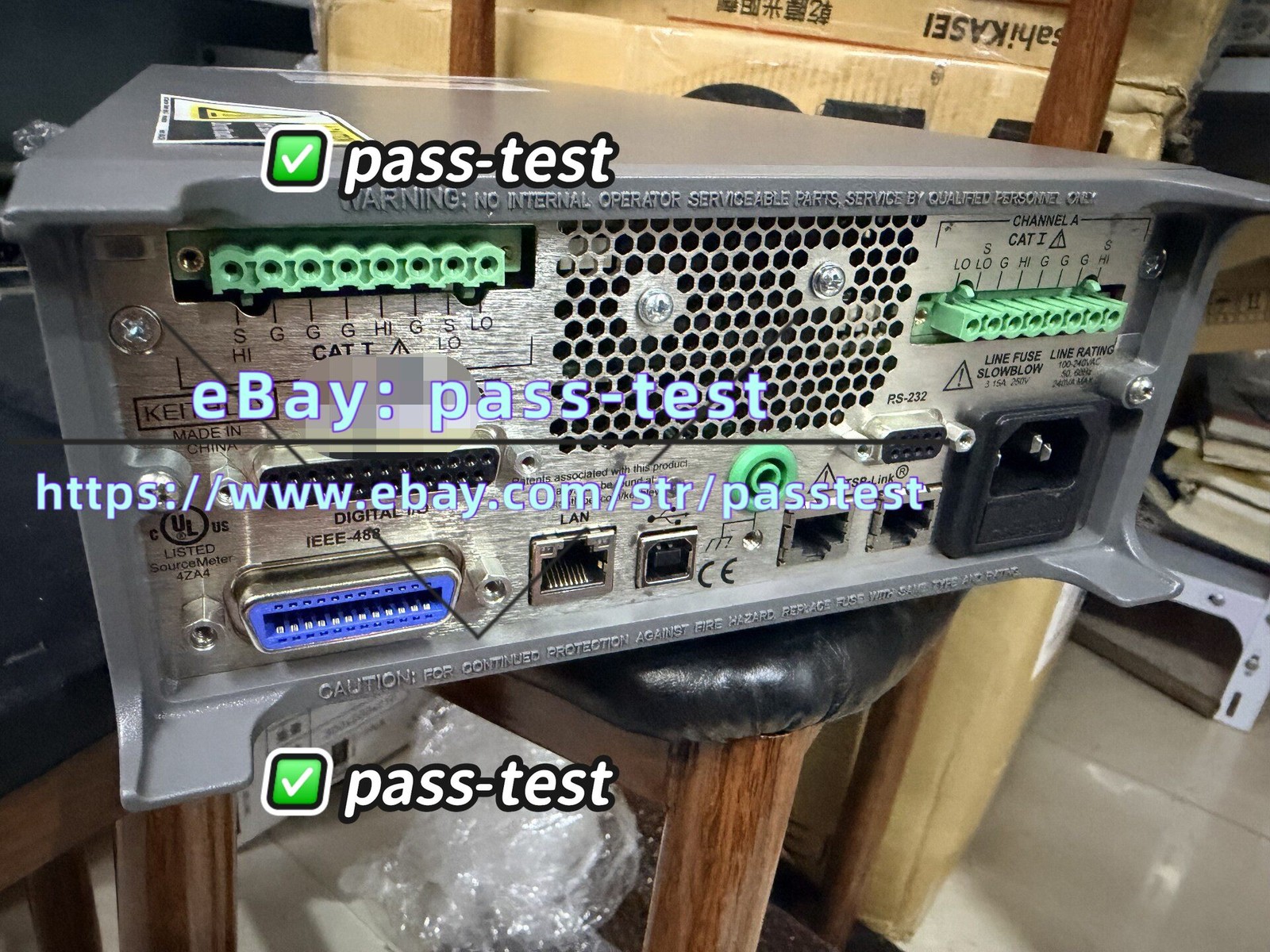1 PCS Keithley 2602B Source Meter SMU Dual Channel Source Meter