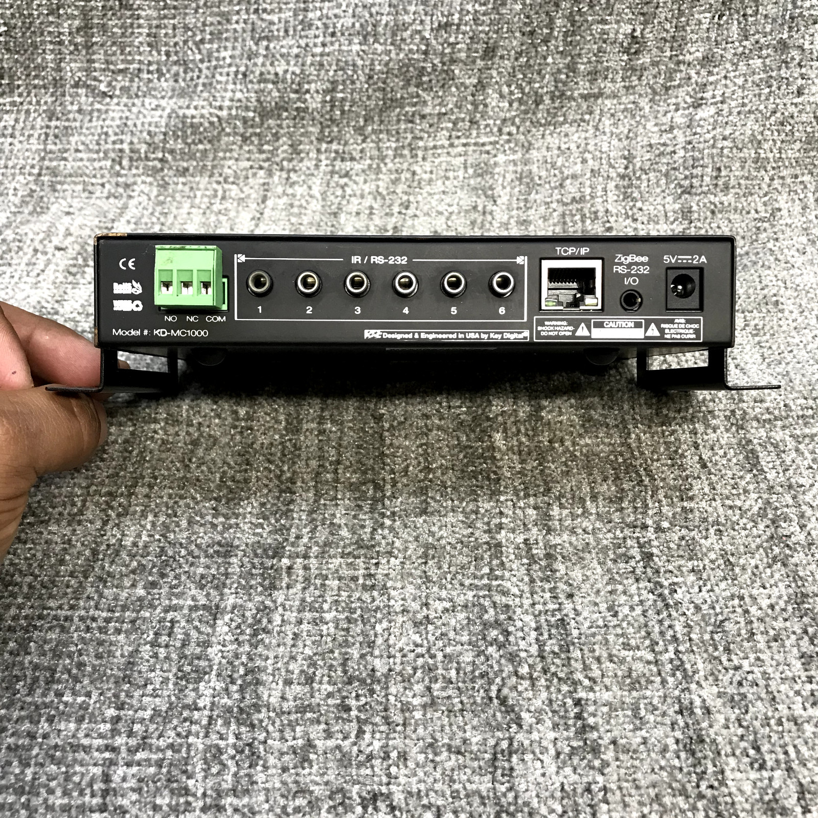 Key Digital KD-MC1000 Master Controller (Wired/LAN, Supports 8 Ports) Zigbee