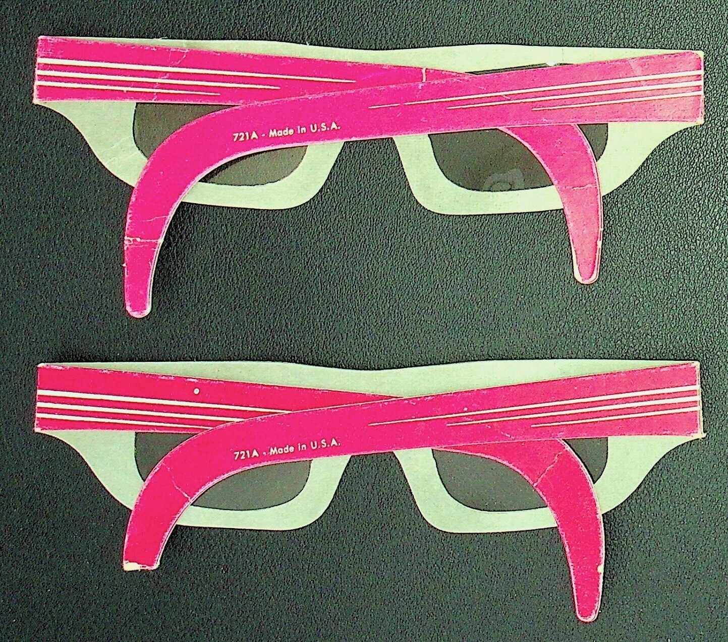 TWO POLAROID 3D GLASSES - E16-F