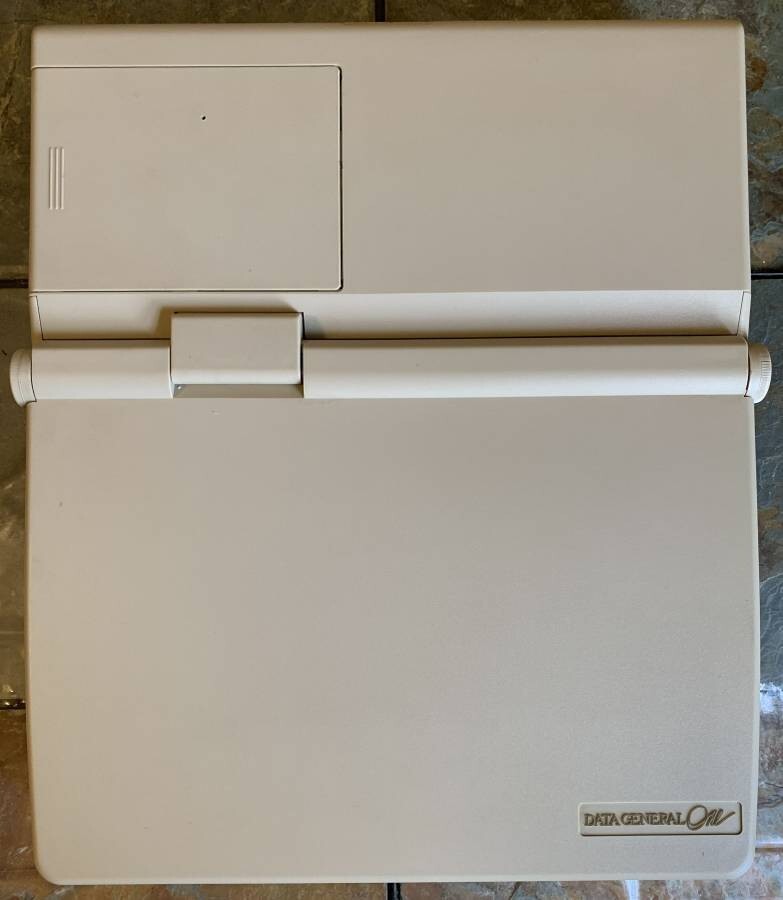 vintage 80s Data General One Computer Model 2247 Early Portable Laptop Computer