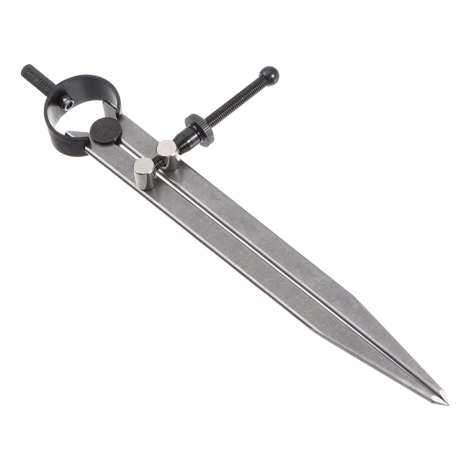 Spring Joint Caliper 8" 200mm Spring Divider Caliper with Solid Nut, Flat Leg